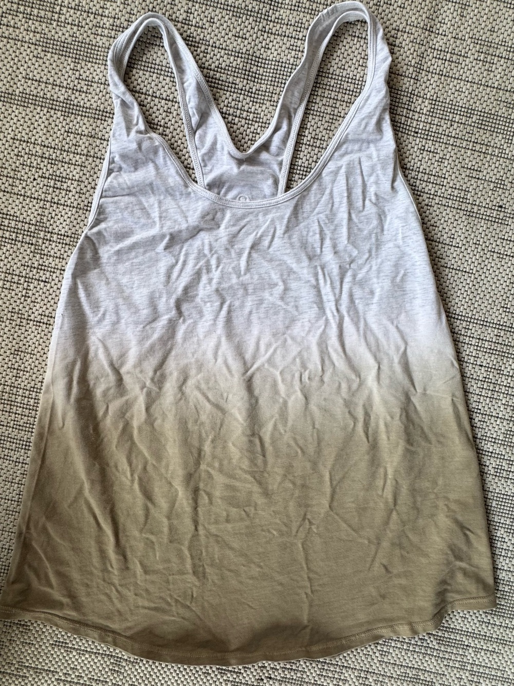 Lululemon Tank Top Ombre Racerback Athletic Sleeveless Activewear Womens Read